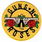 Guns n Roses stoffen opstrijk patch embleem #1, Verzamelen, Verzenden, Nieuw, Kleding
