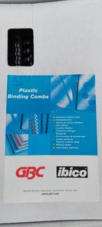 350 st Plastic binding combs, Zo goed als nieuw, Ophalen