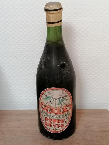 Ancienne Bouteille de Kriek Petre Devos – Audenaerde – 80cl  beschikbaar voor biedingen