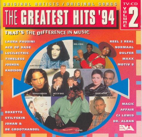 CD * GREATEST HITS '94 - Vol. 2, Cd's en Dvd's, Cd's | Pop, Zo goed als nieuw, 1980 tot 2000, Ophalen of Verzenden