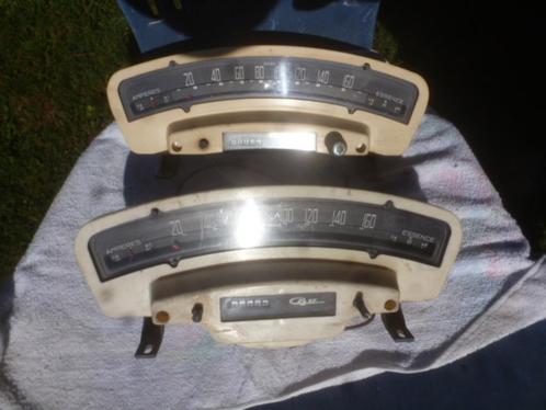 Panhard PL 17:2 tellers + meters: Jaeger, Auto-onderdelen, Dashboard en Schakelaars, Gebruikt, Ophalen of Verzenden