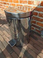 Pedaalemmer inox, Huis en Inrichting, Woonaccessoires | Prullenbakken, Ophalen, Inox