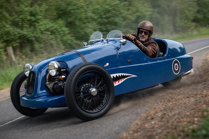 Unieke 3 wieler, Morgan 3 Tribute, Lomax 223, Le Patron, Auto's, Overige Auto's, Particulier, USB, Benzine, Cabriolet, Handgeschakeld