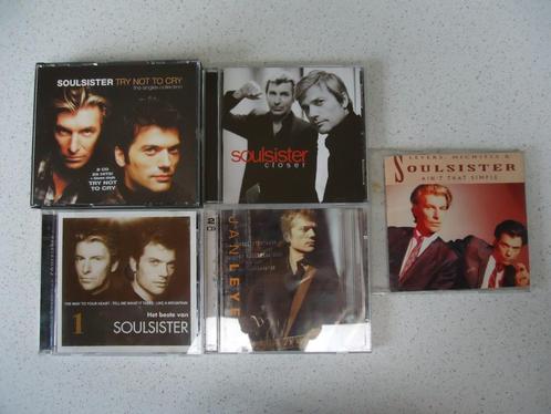Lot 97 met 5 CD's van Soulsister & Jan Leyers, Cd's en Dvd's, Cd's | Pop, Gebruikt, Boxset, Ophalen of Verzenden
