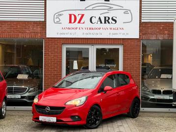 OPEL CORSA OPC-LINE 1.0I 90CV |APPLE CARPLAY | LED | USB |, Autos, Rouge, Achat, Euro 6, Entreprise