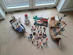 2 piratenboten + eiland + vuurtoren + veel figuren en wapens, Kinderen en Baby's, Ophalen, Zo goed als nieuw, Jongen