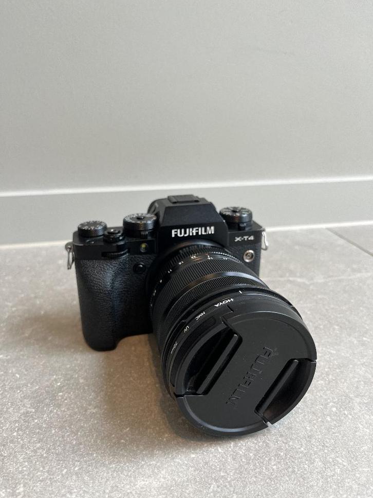 Fujifilm X-T4 + 16–80mm F4 WR – complete set in topstaat, Audio, Tv en Foto, Fotocamera's Digitaal, Zo goed als nieuw, Compact