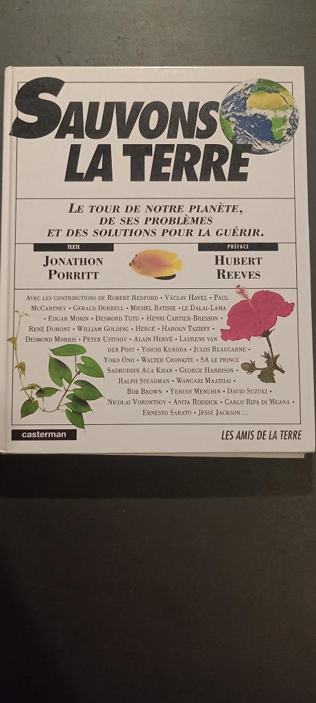 Boek 'Red de aarde', Jonathon Porritt, Boeken, Natuur, Zo goed als nieuw, Ophalen of Verzenden