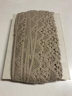 kanten afboord  lint 4 cm, Hobby en Vrije tijd, Naaien en Fournituren, Ophalen of Verzenden, Nieuw, Kant