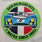 Vintage sticker 24h Le Mans 1973, Enlèvement ou Envoi, Comme neuf, Voiture ou Moto