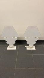 2 houten lampen, Ophalen, Gebruikt, Hout