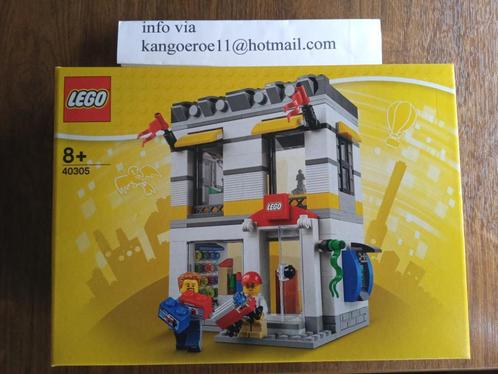 1 x LEGO Brand Store op microschaal – 40305-new-sealed-, Kinderen en Baby's, Speelgoed | Duplo en Lego, Nieuw, Lego, Complete set