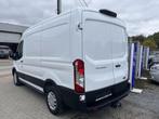Ford Transit 310M L2H2 2.0 AUTOMAAT/ ADAPTIEVE CRUISE/ NAVI, Auto's, Automaat, Monovolume, Emergency brake assist, Wit