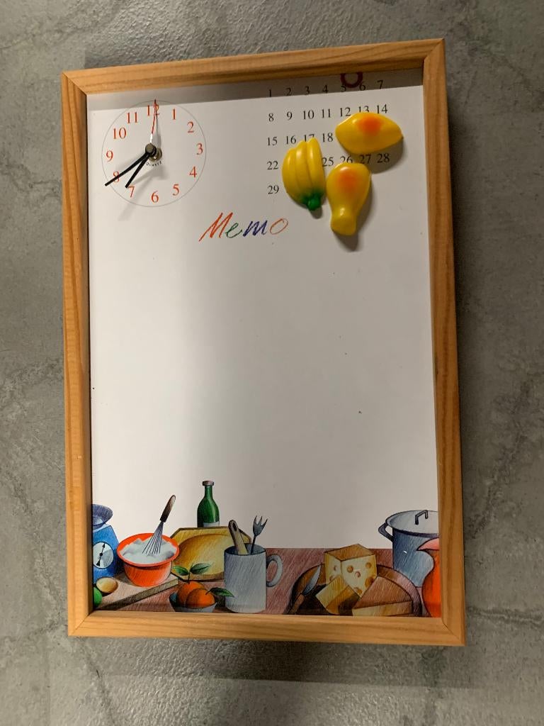 memobord, Ophalen, Zo goed als nieuw