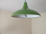 hanglamp eind jaren 70 in groen, Huis en Inrichting, Ophalen, Zo goed als nieuw, Metaal, Minder dan 50 cm