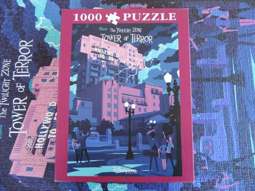 Puzzle 1000 pièces - Disneyland 2023 - La tour de la terreur, Hobby & Loisirs créatifs, Sport cérébral & Puzzles, Puzzle, Enlèvement