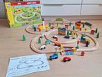 Houten treinset, Kinderen en Baby's, Ophalen of Verzenden, Zo goed als nieuw