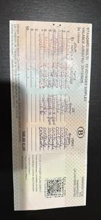 Treinkaartje 10 ritten (nog 3 ritten over) tot 22/12/25, Tickets en Kaartjes, Trein