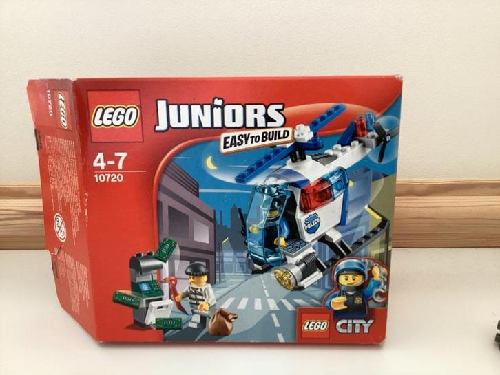 Lego City Juniors politie helikopter 10720, Enfants & Bébés, Jouets | Duplo & Lego, Utilisé, Lego, Ensemble complet, Enlèvement
