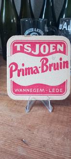 Brasserie bière ancien sous-bock Tsjoen, Ophalen of Verzenden, Gebruikt, Viltje(s)