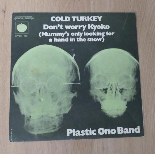 7"  Plastic Ono Band – Cold Turkey, Cd's en Dvd's, Vinyl Singles, Zo goed als nieuw, Single, Pop, 7 inch, Ophalen of Verzenden