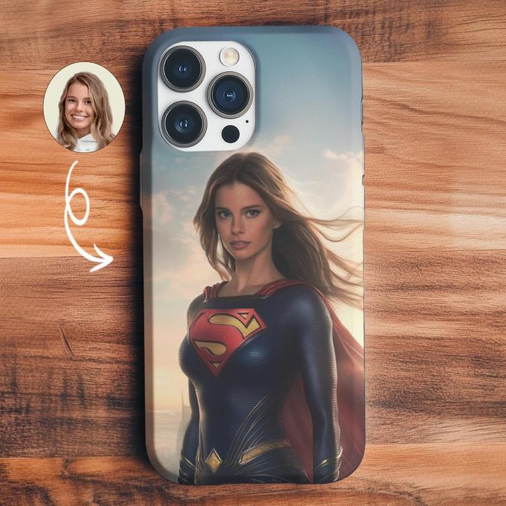 Coque telephone photo personnalisée – Style Supergirl, Télécoms, Téléphonie mobile | Housses, Coques & Façades | Apple iPhone