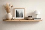 Nieuwe dikke eiken wandplank 120cm met afgeronde hoeken, Ophalen of Verzenden, Nieuw