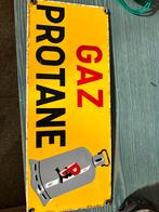 Assiette émaillée Gaz Protane, Enlèvement