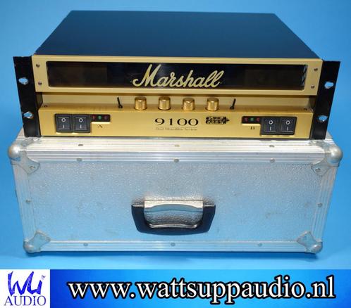 Amplificateur à lampes double monobloc Marshall 9100, Musique & Instruments, Amplis | Basse & Guitare, Utilisé, 100 watts ou plus