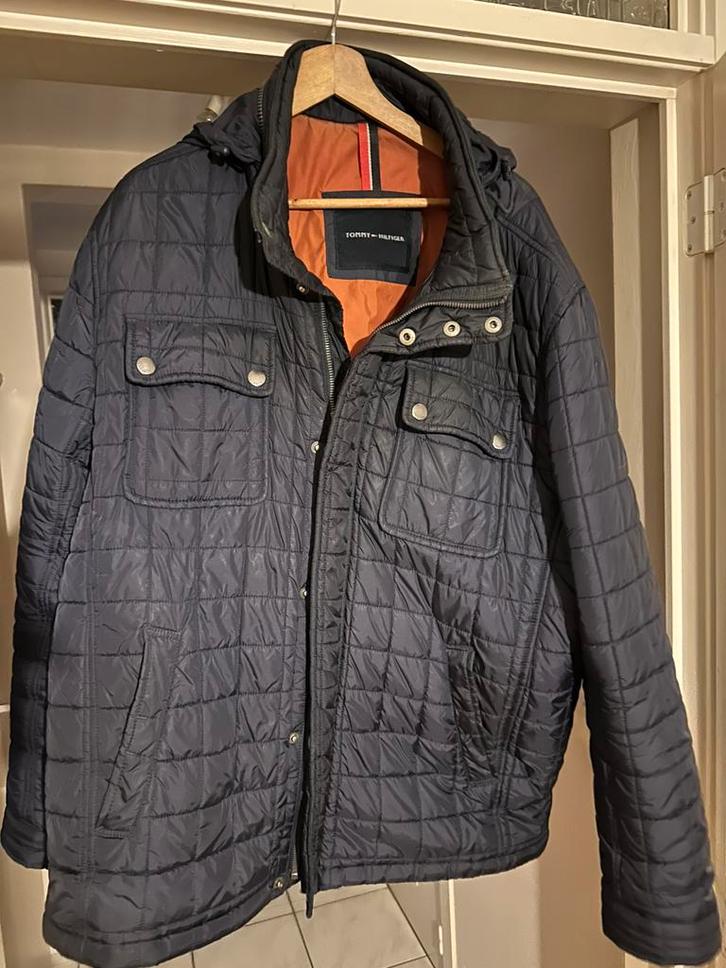 Jas tommy Hilfiger XXL valt ruim, Kleding | Heren, Jassen | Winter, Zo goed als nieuw, Ophalen of Verzenden