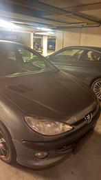 Peugot 206 2009, Auto's, 1360 cc, Zwart, Zwart, Leder