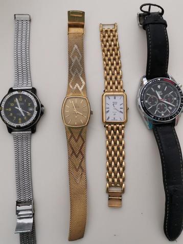 Horloges CfS + Roma Jubilé Quartz + Rodania + Omega 500 beschikbaar voor biedingen
