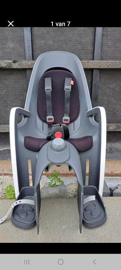 Hamax Caress fietsstoel + basis + extra basis voor 2de fiets, Fietsen en Brommers, Fietsaccessoires | Fietsstoeltjes, Ophalen