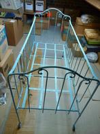 Vintage metalen kinderbed, Kinderen en Baby's, Ophalen, Gebruikt, Minder dan 140 cm, Minder dan 70 cm