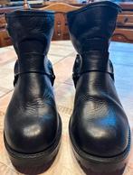 Stevige lederen (moto) laarzen 40, Enlèvement ou Envoi, Boots et Botinnes, Porté, Noir