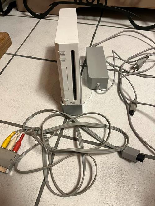 Nintendo Wii met toebehoren + spelletjes, Games en Spelcomputers, Spelcomputers | Nintendo Wii, Gebruikt, Met 3 controllers of meer