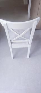 Eetkamerstoelen, Huis en Inrichting, Stoelen, Ophalen, Gebruikt, Wit, Landelijk