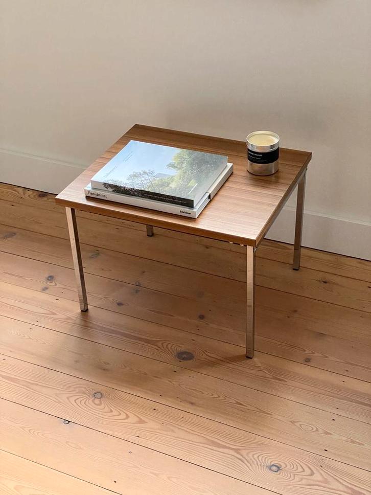 Vintage salontafel Meurop, Huis en Inrichting, Tafels | Salontafels, Gebruikt, Minder dan 50 cm, Minder dan 50 cm, Minder dan 50 cm