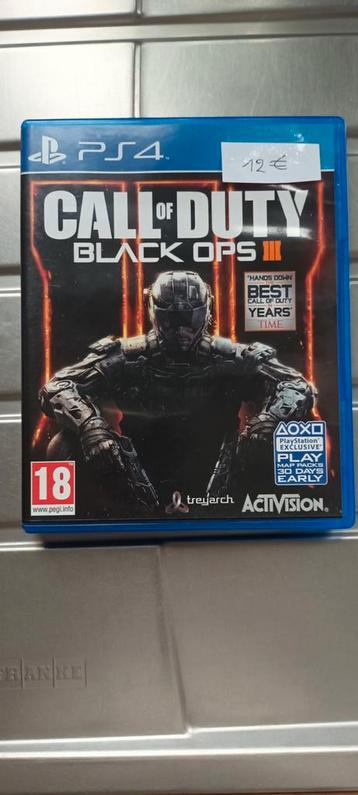 Call of Duty : Black Ops III beschikbaar voor biedingen