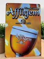 Metalen reclamebors Affligem, Ophalen of Verzenden, Nieuw, Reclamebord, Plaat of Schild