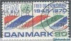 Denemarken 1970 - Yvert 512 - 25e verjaardag v.d. UNO (ST), Timbres & Monnaies, Timbres | Europe | Scandinavie, Danemark, Affranchi