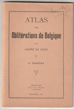 Atlas des Oblitérations de Belgique André De Cock 1937, Postzegels en Munten, Postzegels | Europa | België, Verzenden, Overig