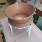 Kopere chocolade kookketel, Antiek en Kunst, Ophalen, Koper