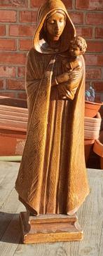 Groot beeld van gips, art deco, Onze Lieve Vrouw Maria Madon, Antiek en Kunst, Ophalen of Verzenden