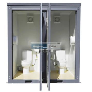 mobiele toilet dubbel wc unit toilet units sanitair  beschikbaar voor biedingen