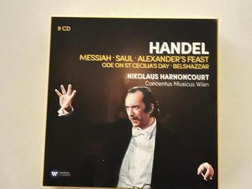 Nikolaus Harnoncourt - Handel: Great Oratorios (9-CD) beschikbaar voor biedingen