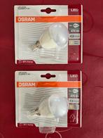 2 nieuwe Osram LED lampen 6W=40W 2700K E14 mat, Huis en Inrichting, Nieuw, Ophalen of Verzenden, Gloeilamp, E14 (klein)