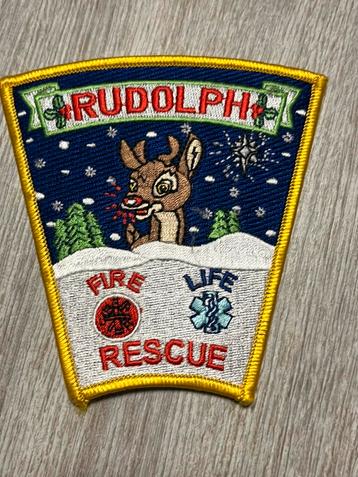 Rudolph Fire & Life Rescue Patch – Limited Edition beschikbaar voor biedingen