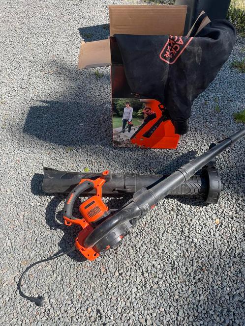 Bladblazer bladzuiger 3000W black + Decker, Tuin en Terras, Bladblazers, Nieuw, Ophalen