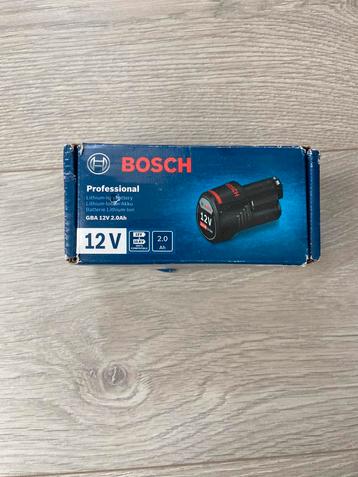 Bosch GBA 12V 2.0AH beschikbaar voor biedingen